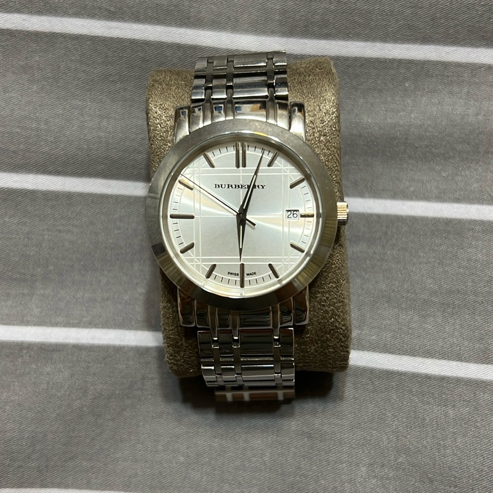 Burberry Heritage Stainless Steel Watch BU1350